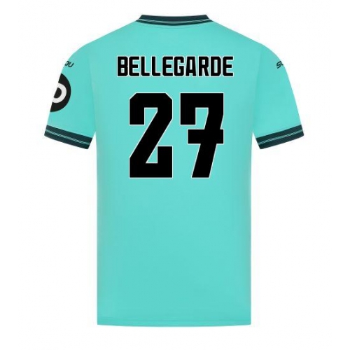 Billige Fotballdrakt Wolves Jean-Ricner Bellegarde #27 Replika Bortedrakt 2025-26 Kortermet Billige Fotballdrakt Wolves Jean-Ricner Bellegarde #27 Replika Bortedrakt 2025-26 Kortermet